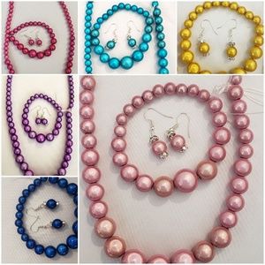 MIRACLE BEAD NECKLACE/EARRINGS/BRACELET SETS